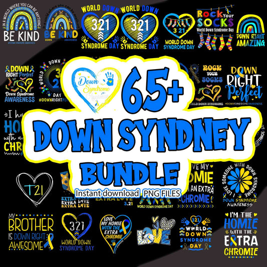 Down Syndrome Awareness 65+ Png, Down Syndrome PNG