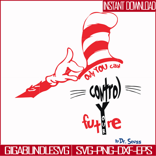 DR000138-Only you can control future svg, png, dxf, eps file DR000138