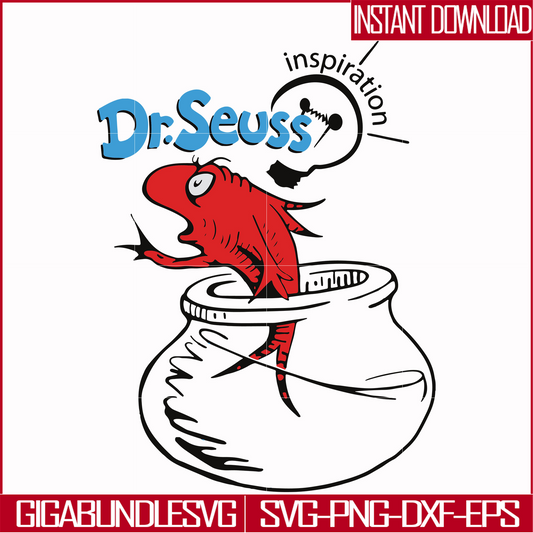DR00014-Dr.Seuss Inspiration svg, png, dxf, eps file DR00014