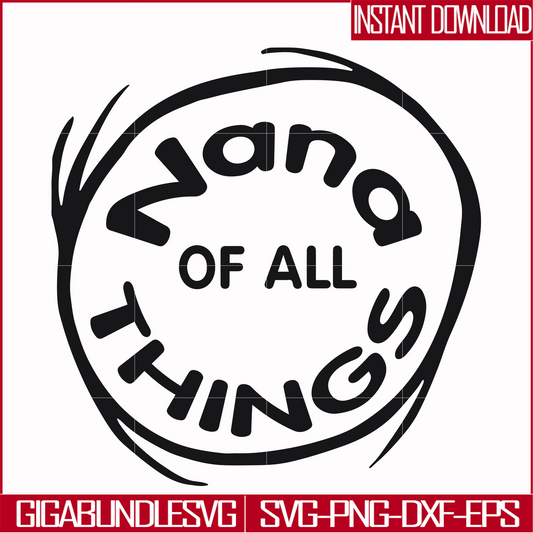 DR000155-Nana of all things svg, png, dxf, eps file DR000155