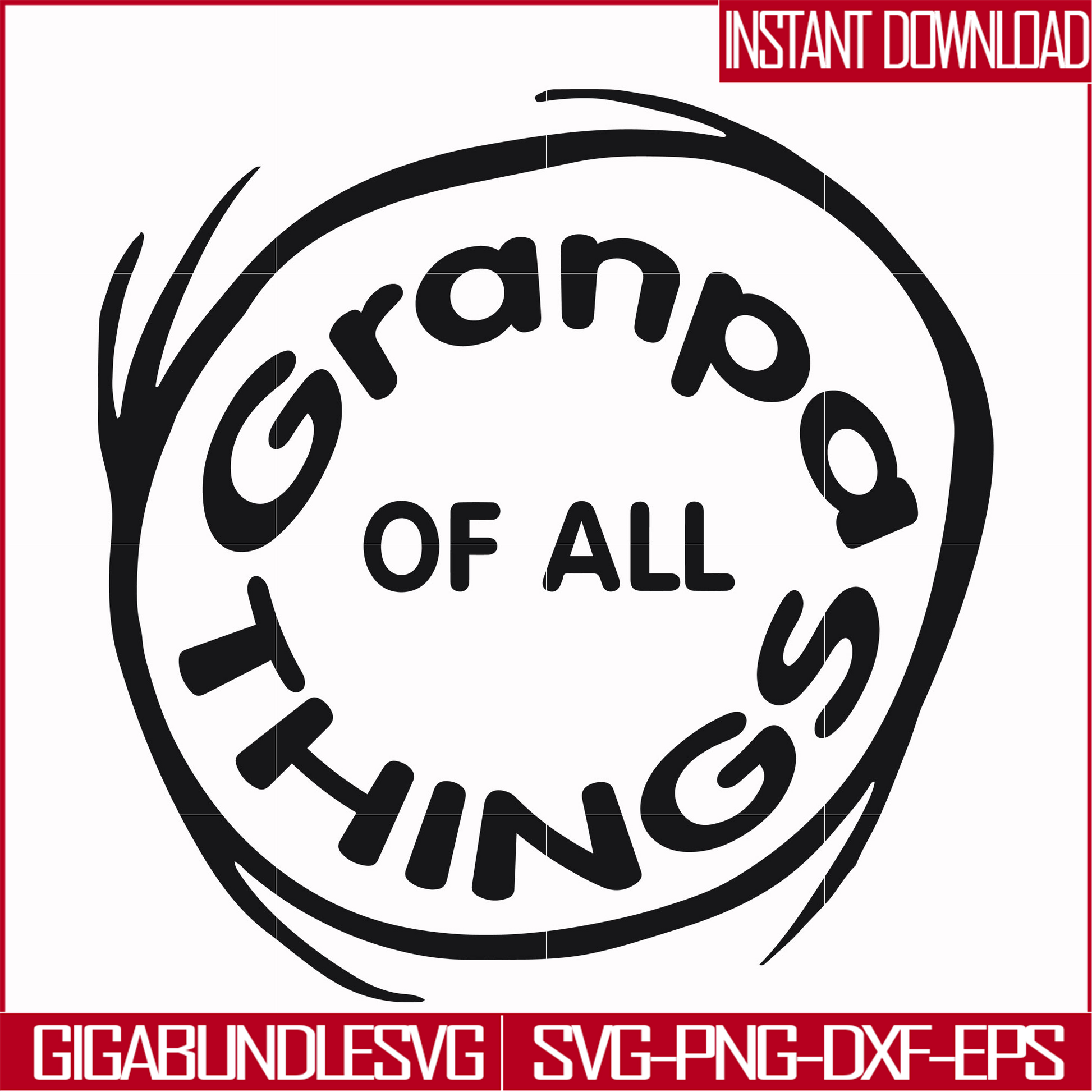 DR000156-Granpa of all things svg, png, dxf, eps file DR000156