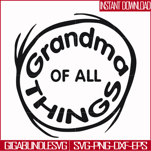 DR000157-Grandma of all things svg, png, dxf, eps file DR000157