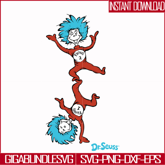DR000163-Dr Seuss svg, png, dxf, eps file DR000163