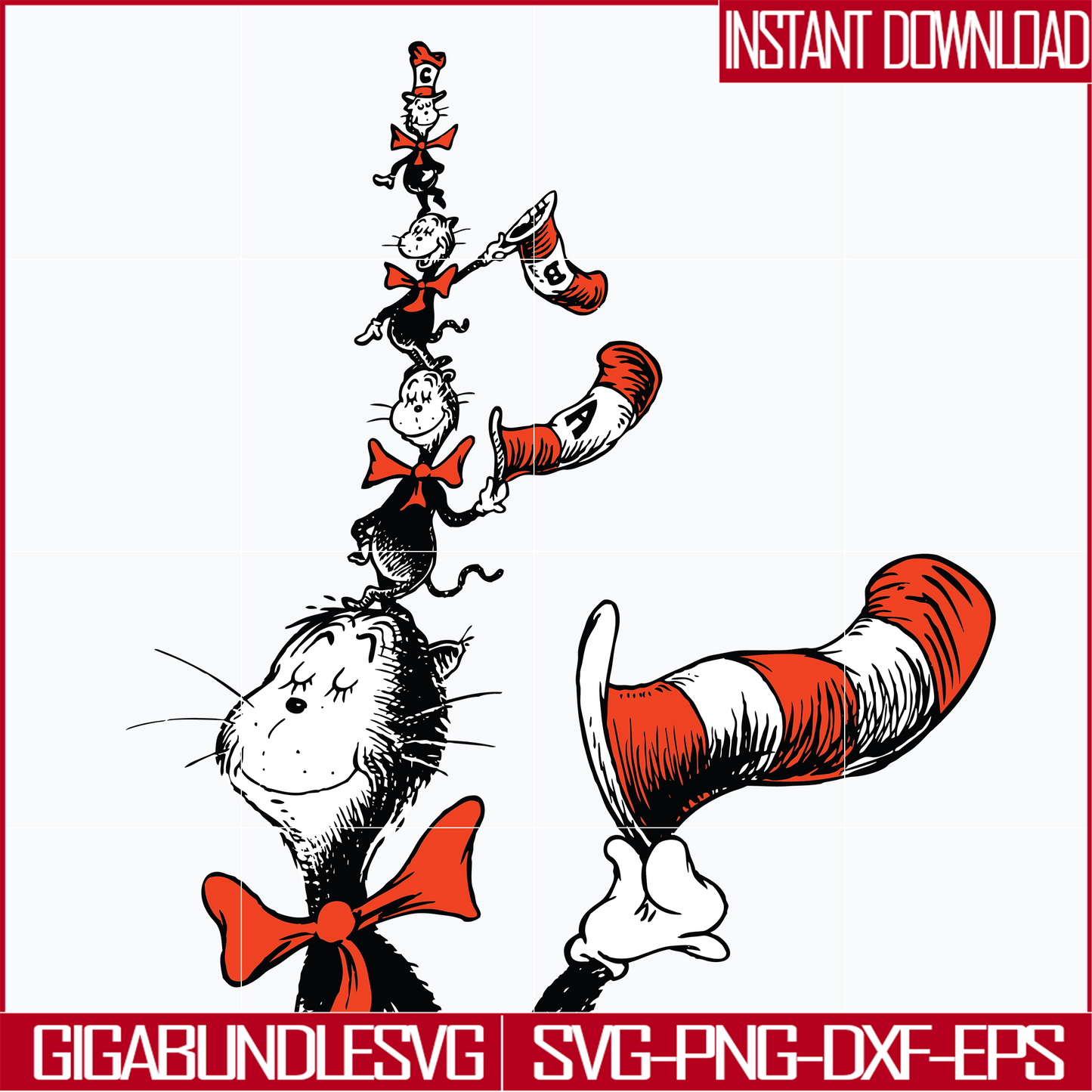 DR0302219-Dr Seuss svg, png, dxf, eps file DR0302219