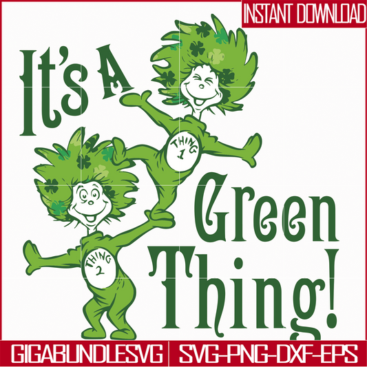DR05012128-It is a Green Thing svg, Green Thing svg, dr svg, png, dxf, eps file DR05012128