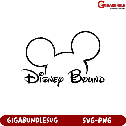 Disney Bound SVG Design for Creative Projects and Crafts Download