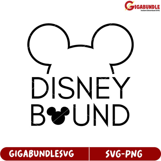 Disney Bound SVG Design for Trendy Outfits and Craft Projects