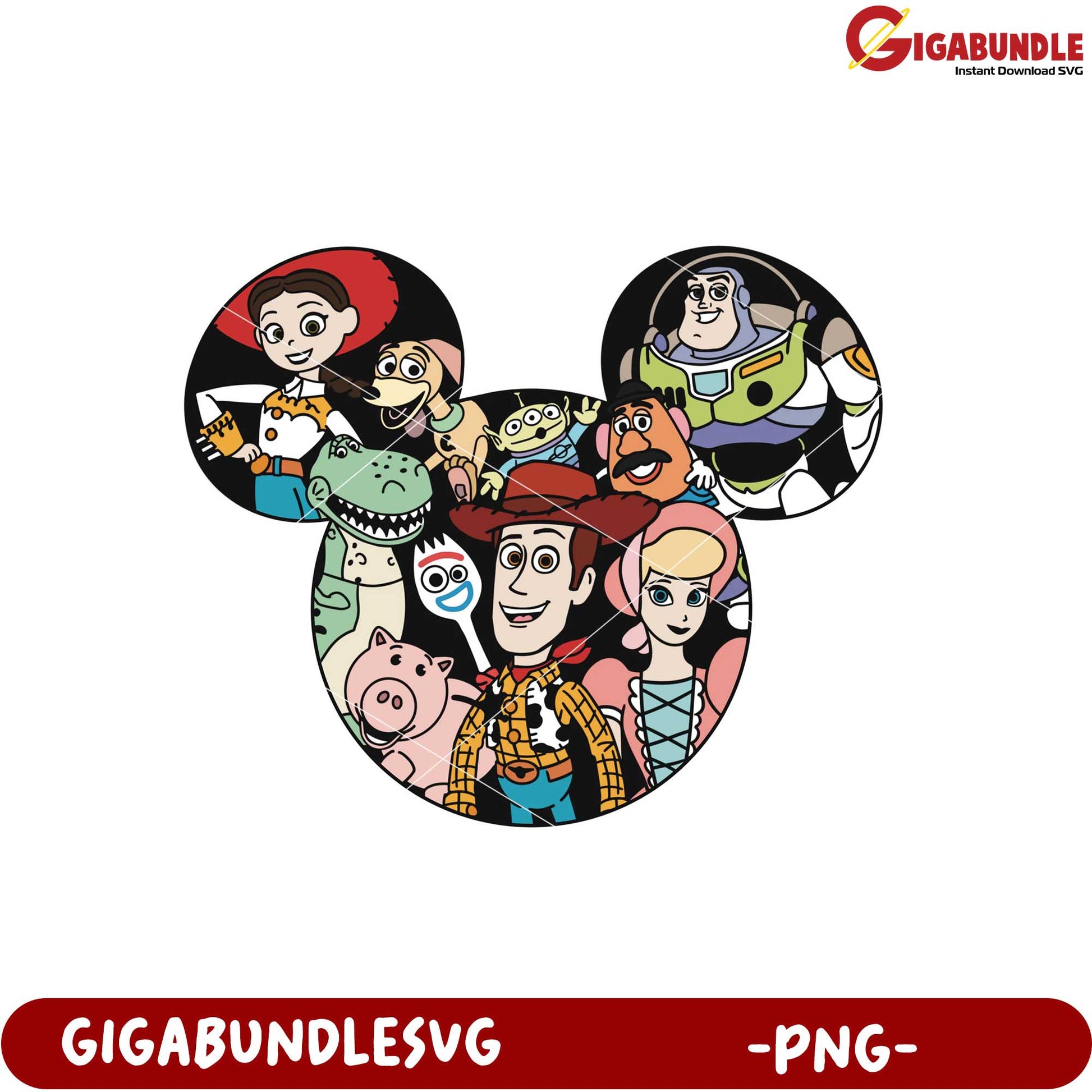 Disney Character PNG Graphic for Creative Projects