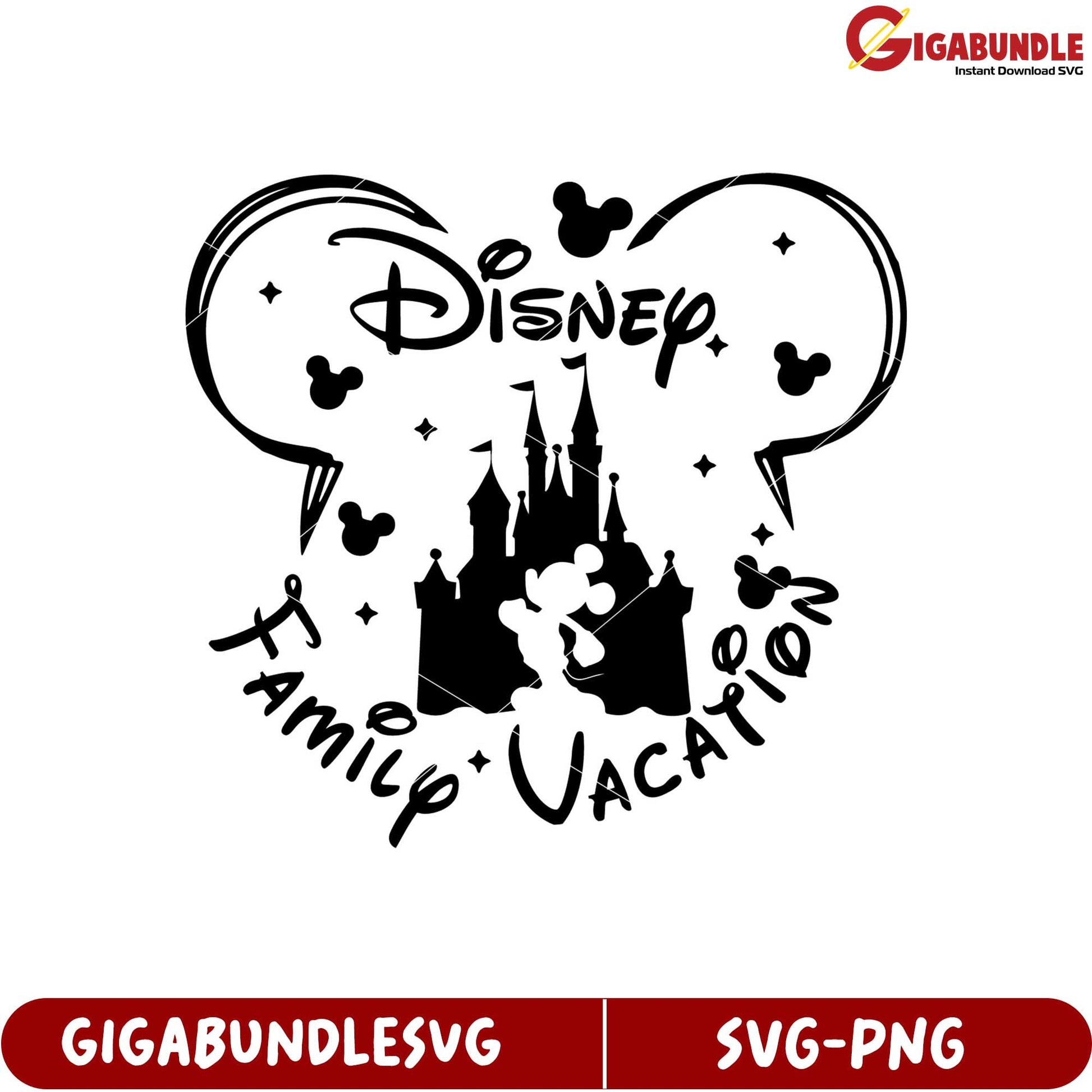Disney Family Vacation SVG Design for Magical Memories and Fun