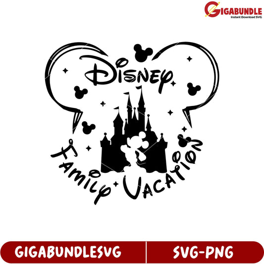 Disney Family Vacation SVG Design for Magical Memories and Fun