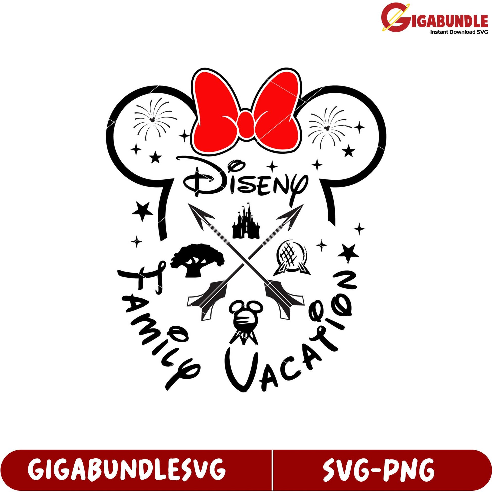 Disney Family Vacation SVG Design for Memorable Moments and Fun
