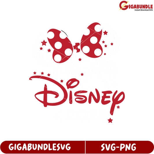 Disney Mouse Bow SVG Design for Crafting and Personal Projects