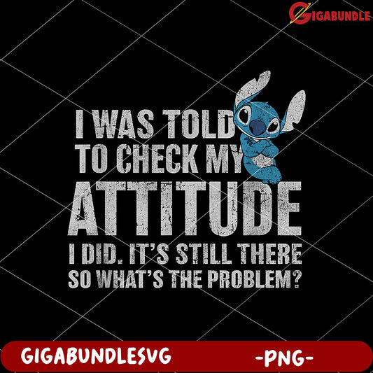 Disney lilo stitch attitude problem alien png, sassy disney stitch design png