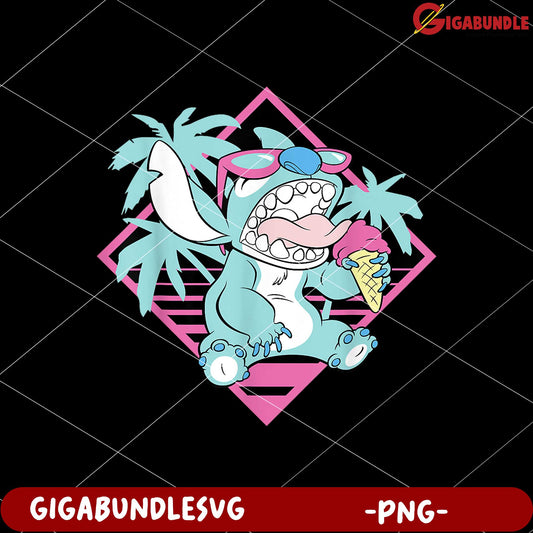 Disney lilo stitch ice cream png, disney stitch png, lilo and stitch the movie png