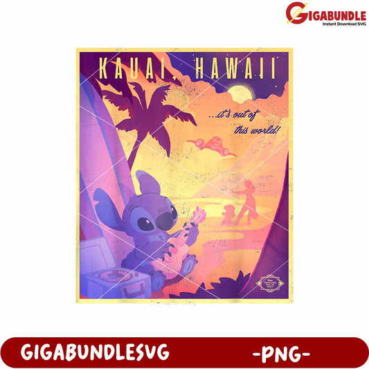 Disney lilo stitch kauai hawaii it’s out of this world png, lilo and stitch the movie png