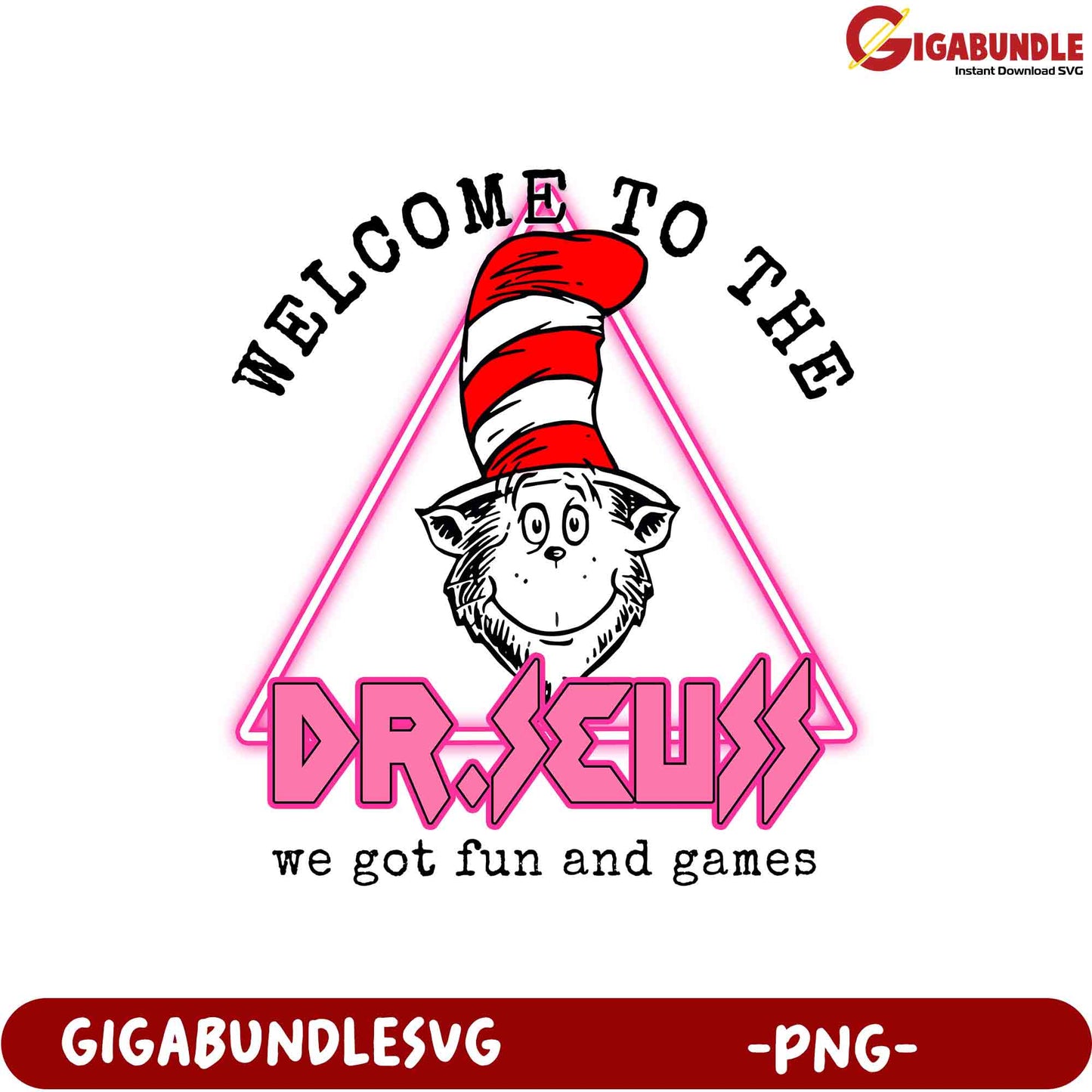 Dr. Seuss PNG Fun & Games Design