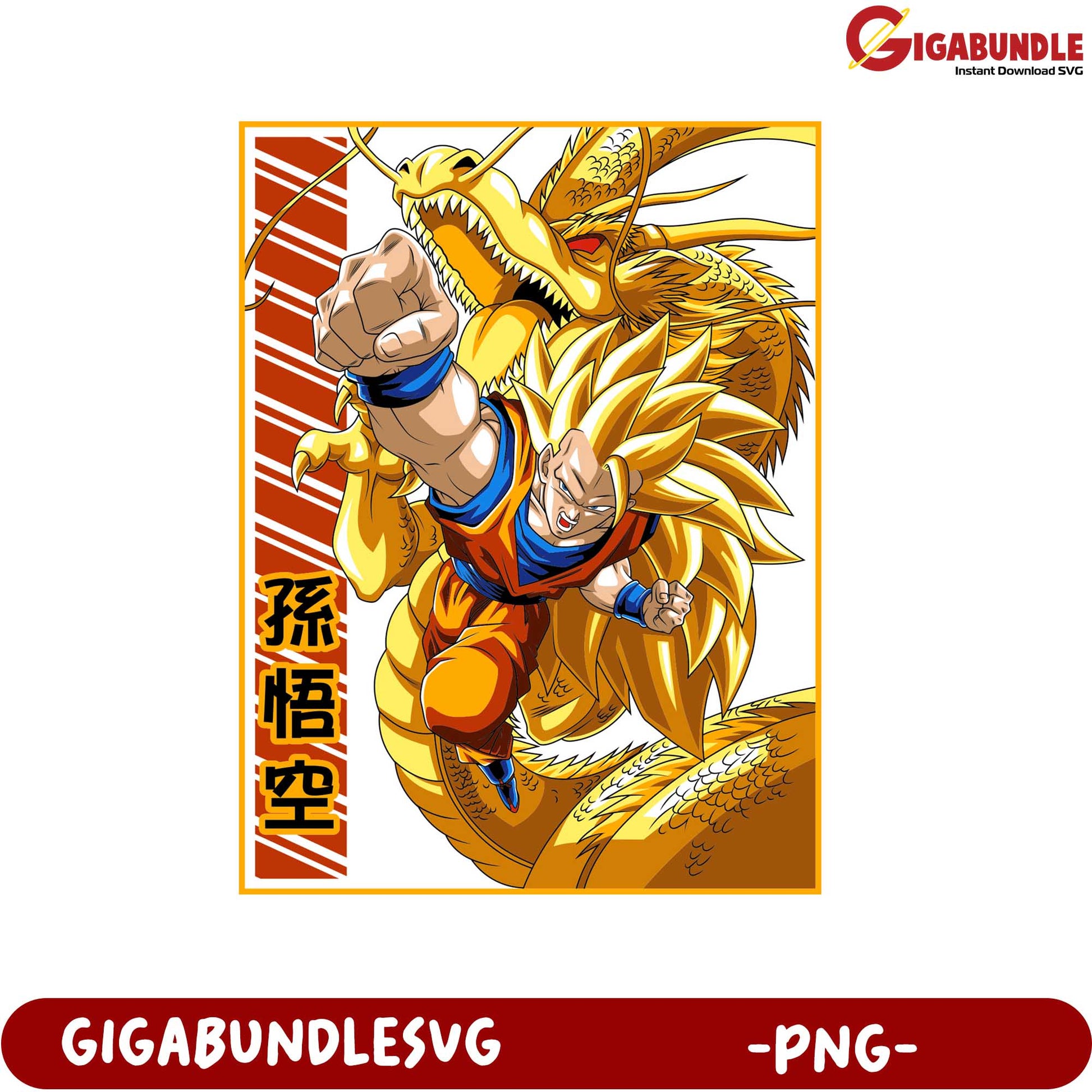 Dragon Fighter PNG Art with Dragon Background for Download