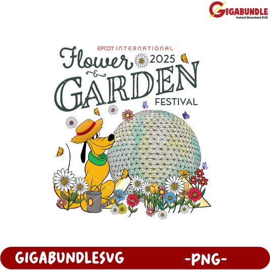 EPCOT Flower and Garden Festival 2025 PNG Artwork