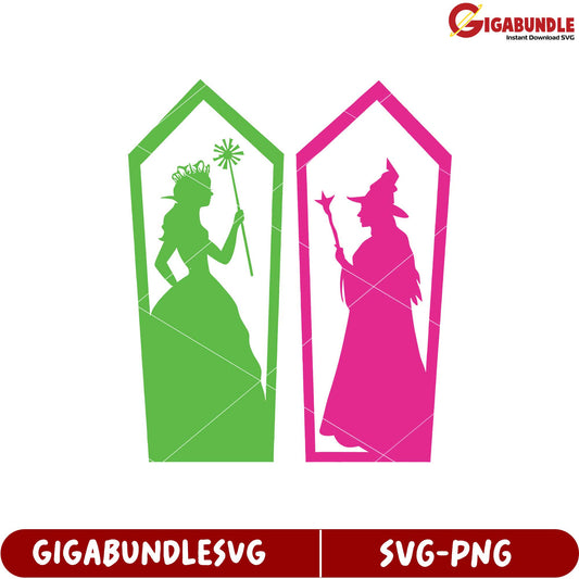 Enchanting Fairy Tale Characters SVG Design for Digital Projects