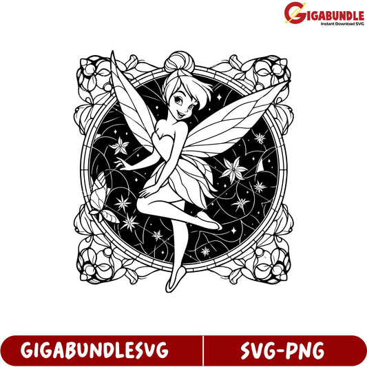 Fairy Character Design SVG Format for Creative Crafts and Projects