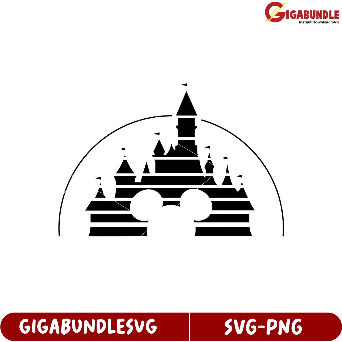 Fantasy Castle SVG Icon for Creative Projects and Designs Download