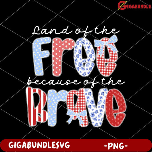 Free brave png, patriotic phrase png, american pride png