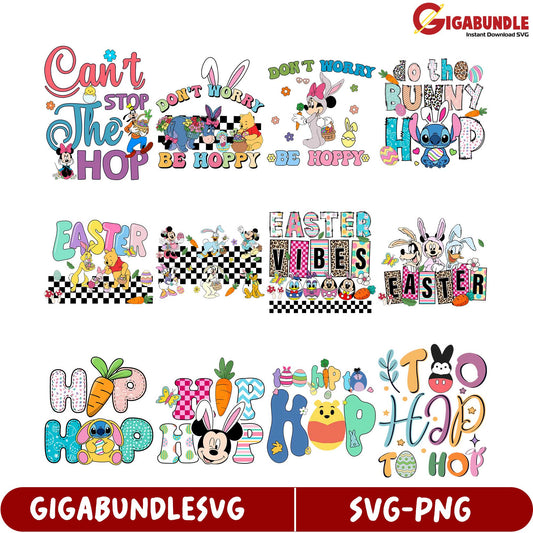 Fun Easter SVG Bundle Cute Bunny & Holiday Designs for Crafting