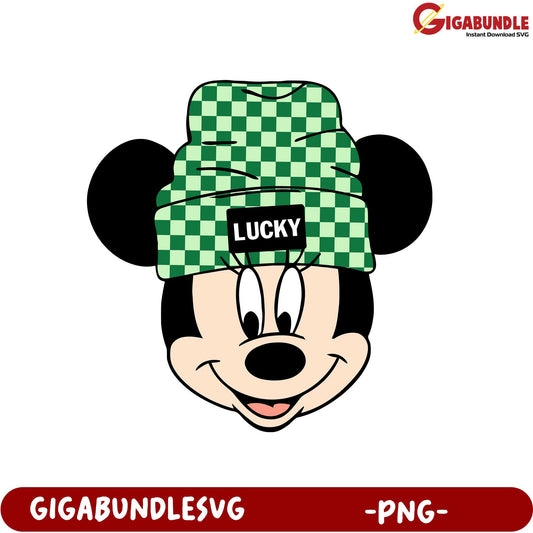 Fun Lucky Minnie Mouse PNG for Creative Projects and Crafts