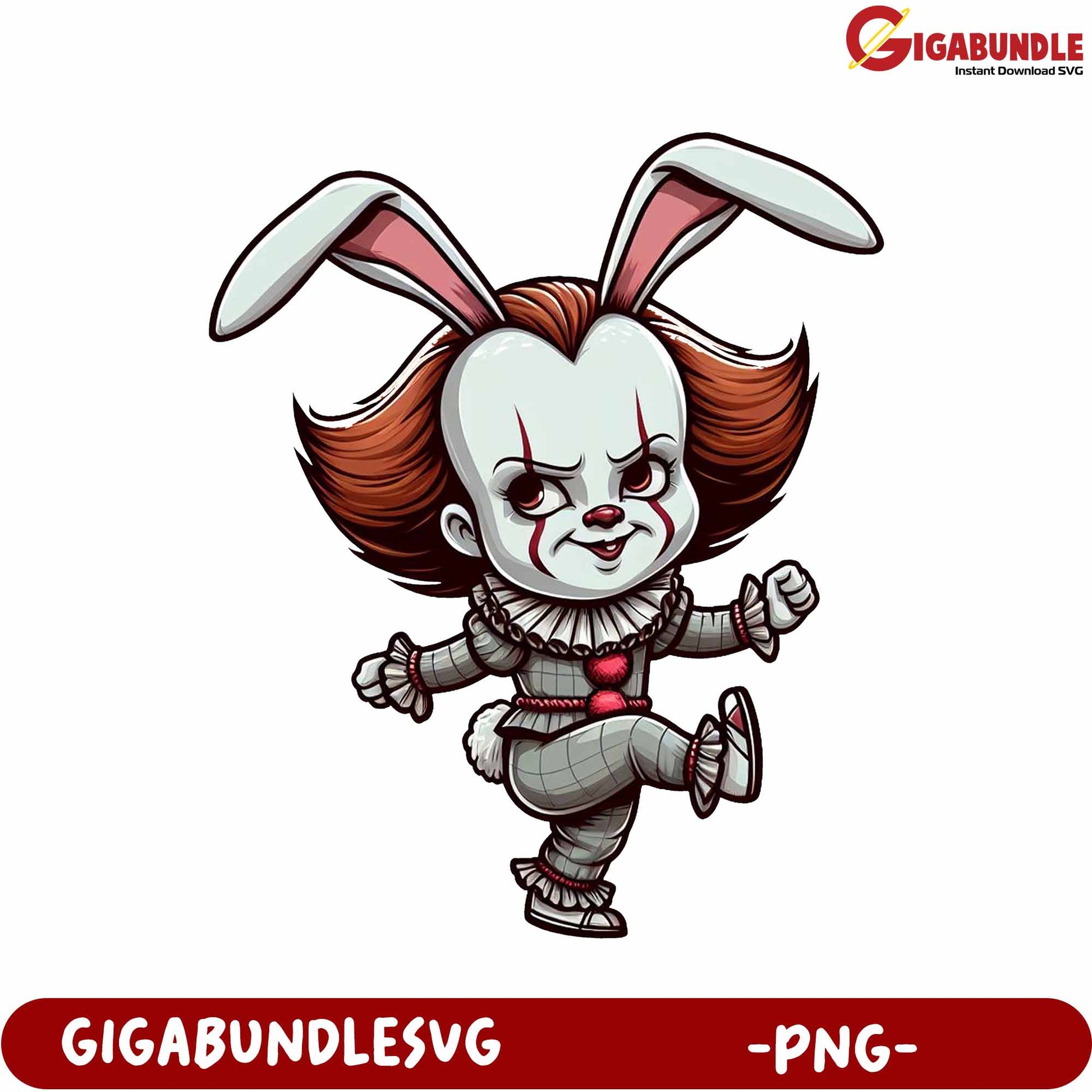 Funny Cartoon Bunny Character PNG for Creative Projects