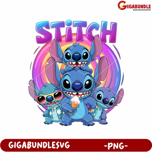 Funny emotions of stitch png, cute stitch png, lilo and stitch the movie png