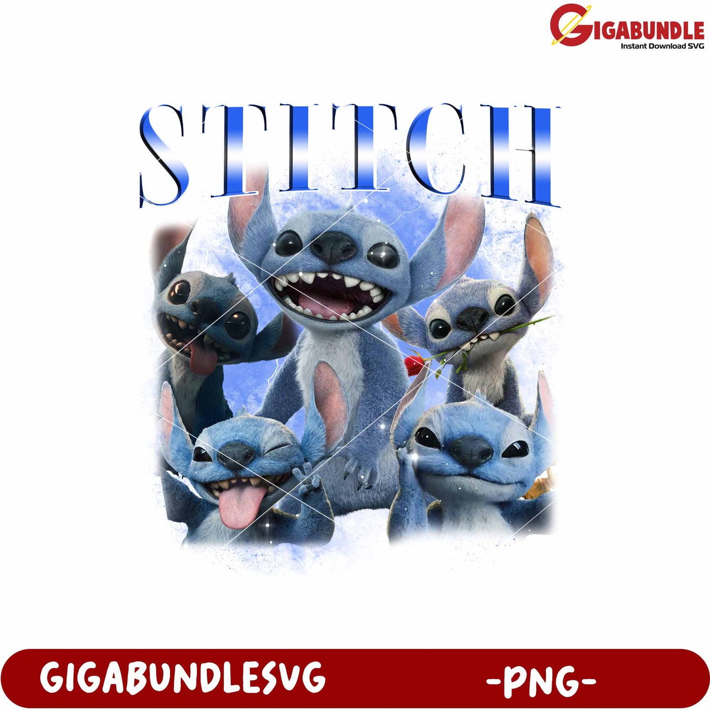 Funny emotions of stitch real life png, disney stitch png, lilo and stitch png