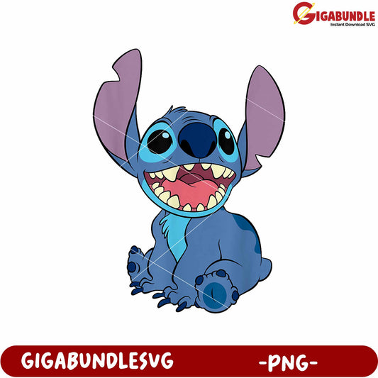 Funny stitch laughing png, cute stitch png, lilo and stitch the movie png