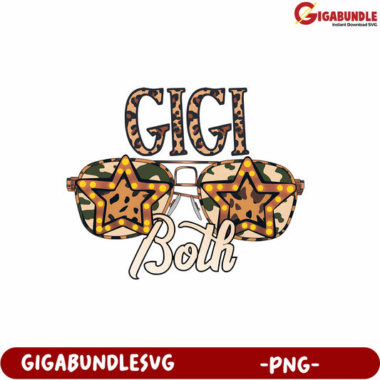 Gigi Both Stylish Sunglasses Design PNG for Trendy Fashion Lovers