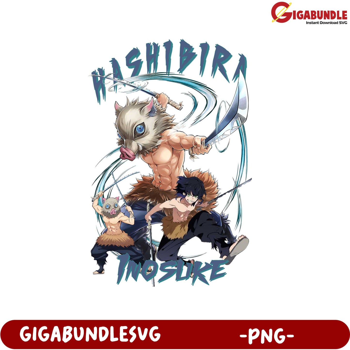 Hashibira Inosuke PNG File for Anime Fans and Collectors