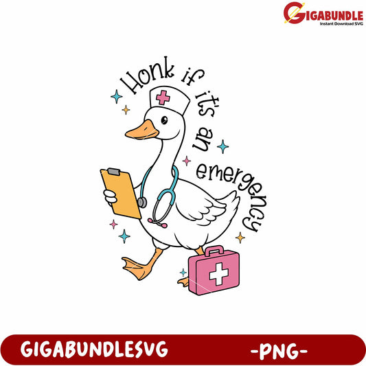Honk if its an emergency png, funny goose png, silly goose png