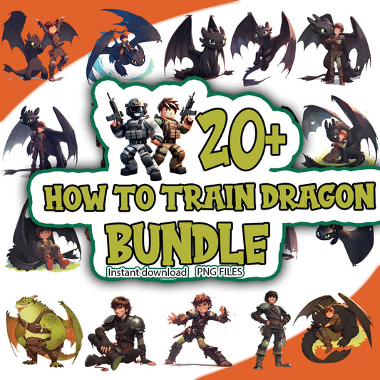 How to train your dragon PNG, Toothless dragon bundle PNG