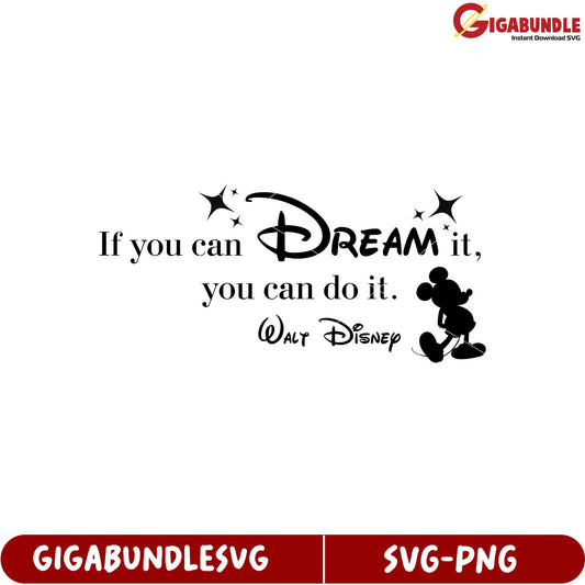Inspiring Dream Quote SVG for Creative Projects and Designs