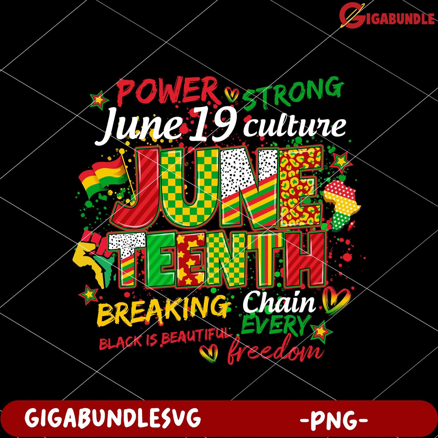 Juneteenth png, juneteenth celebration png, freedom day png