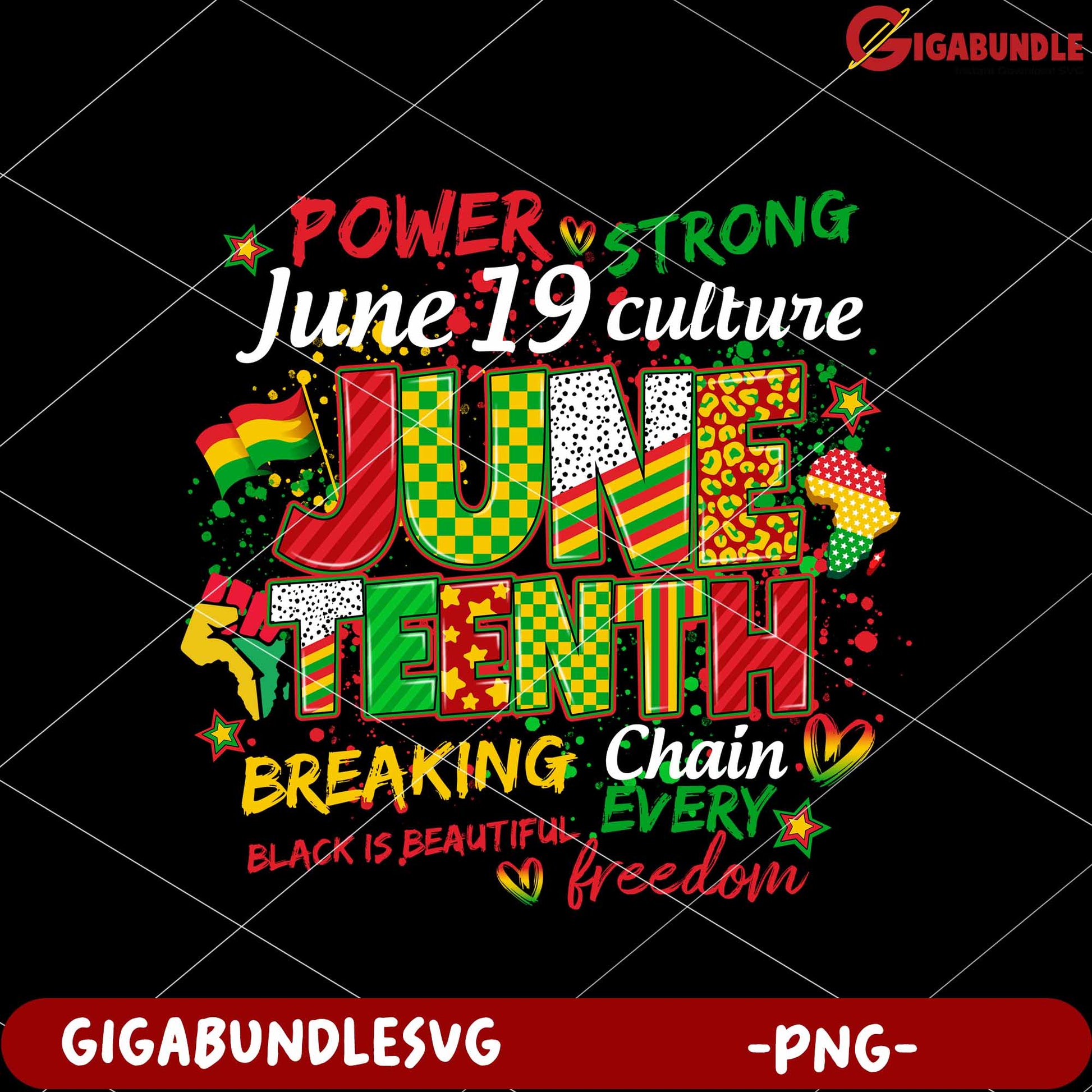 Juneteenth png, juneteenth celebration png, freedom day png