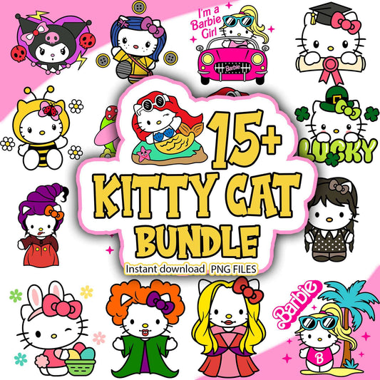 15+ New Kitty Cat Bundle Png