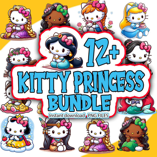 Kitty Princess Bundle Png