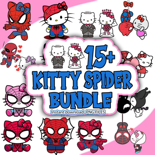 New Kitty Spider Cat Bundle 15+ Png