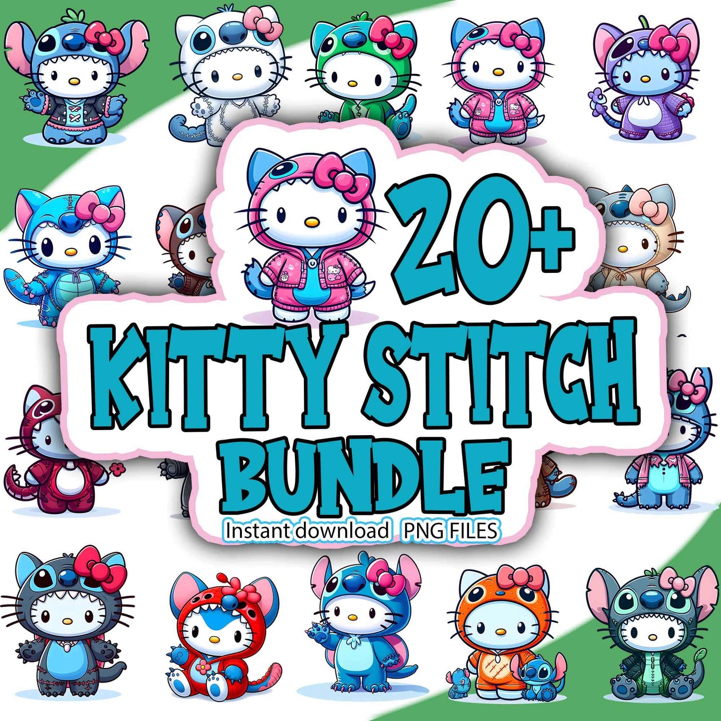 Kitty Stitch Bundle Png