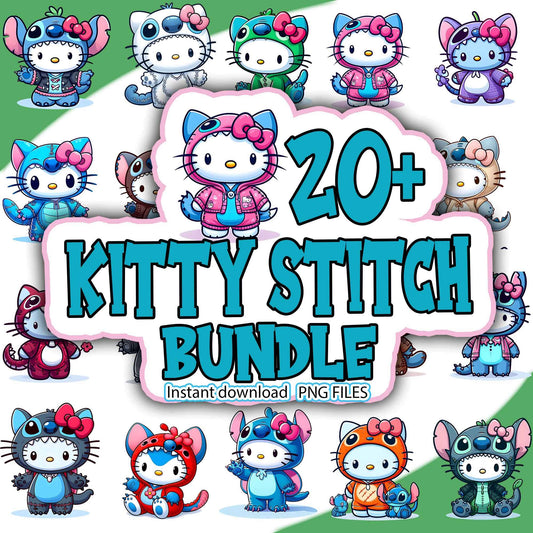 Kitty Stitch Bundle Png