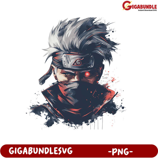 Kakashi Hatake Art PNG Download for Fans and Collectors