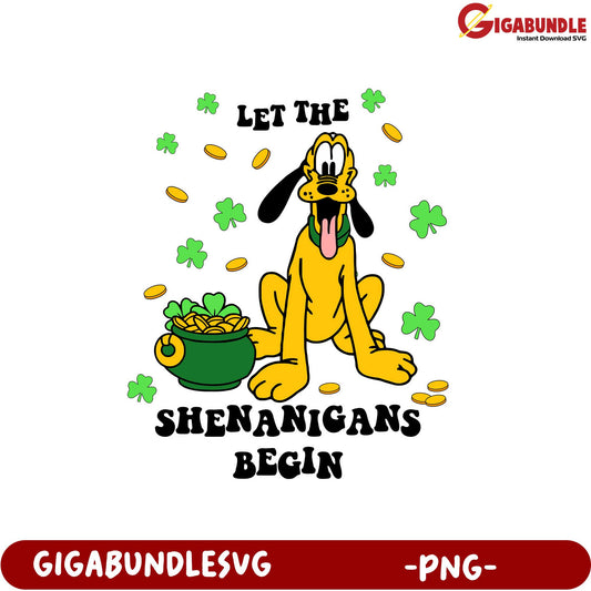 Let the Shenanigans Begin PNG - Fun Cartoon Graphics Design