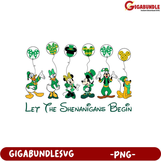 Let the Shenanigans Begin PNG - Fun St. Patrick's Day Design