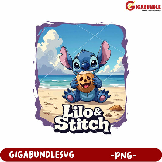 Lilo and stitch png, cute cartoon characters png, hawaiian animation png