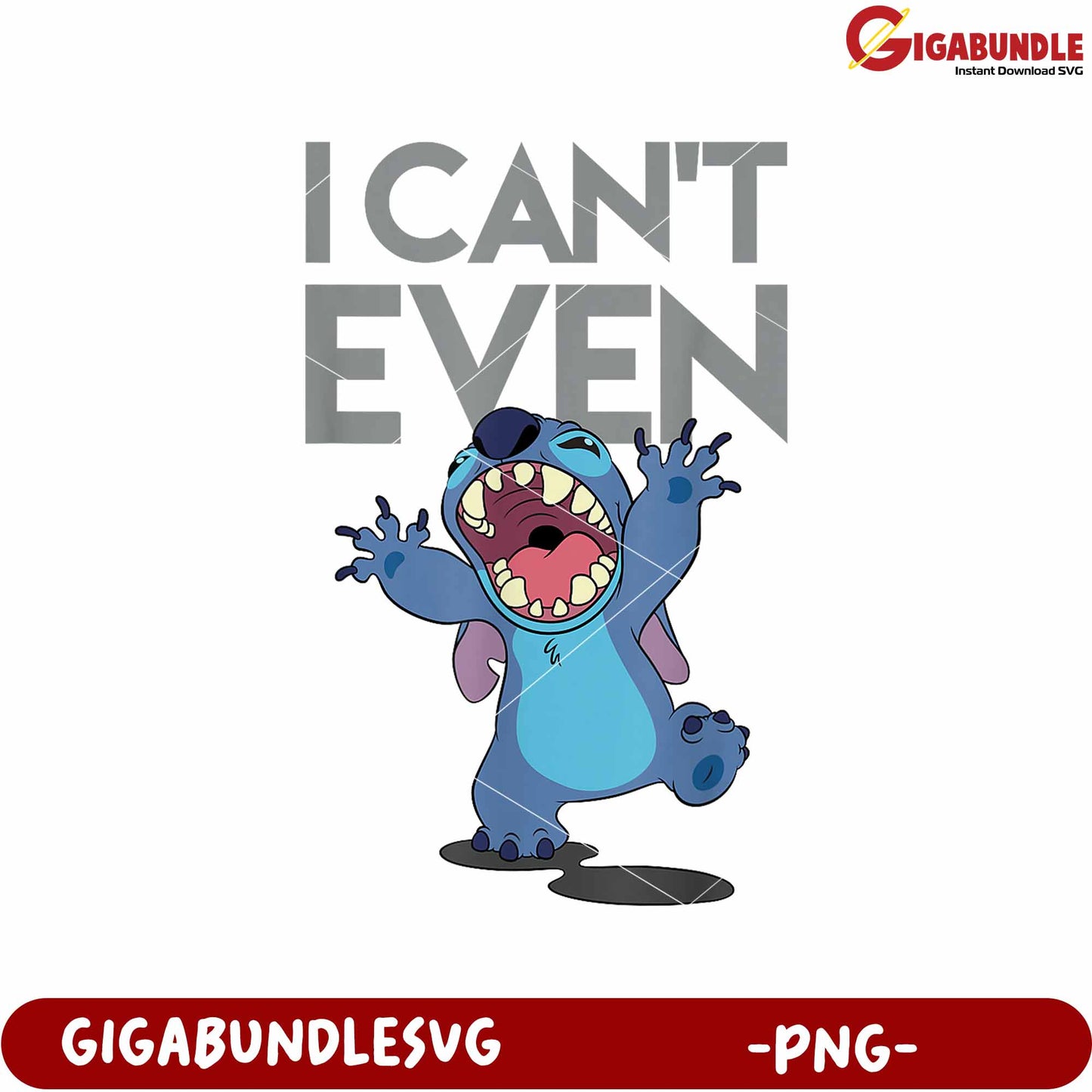 Lilo stitch i cant even png, cute blue alien png, lilo and stitch png