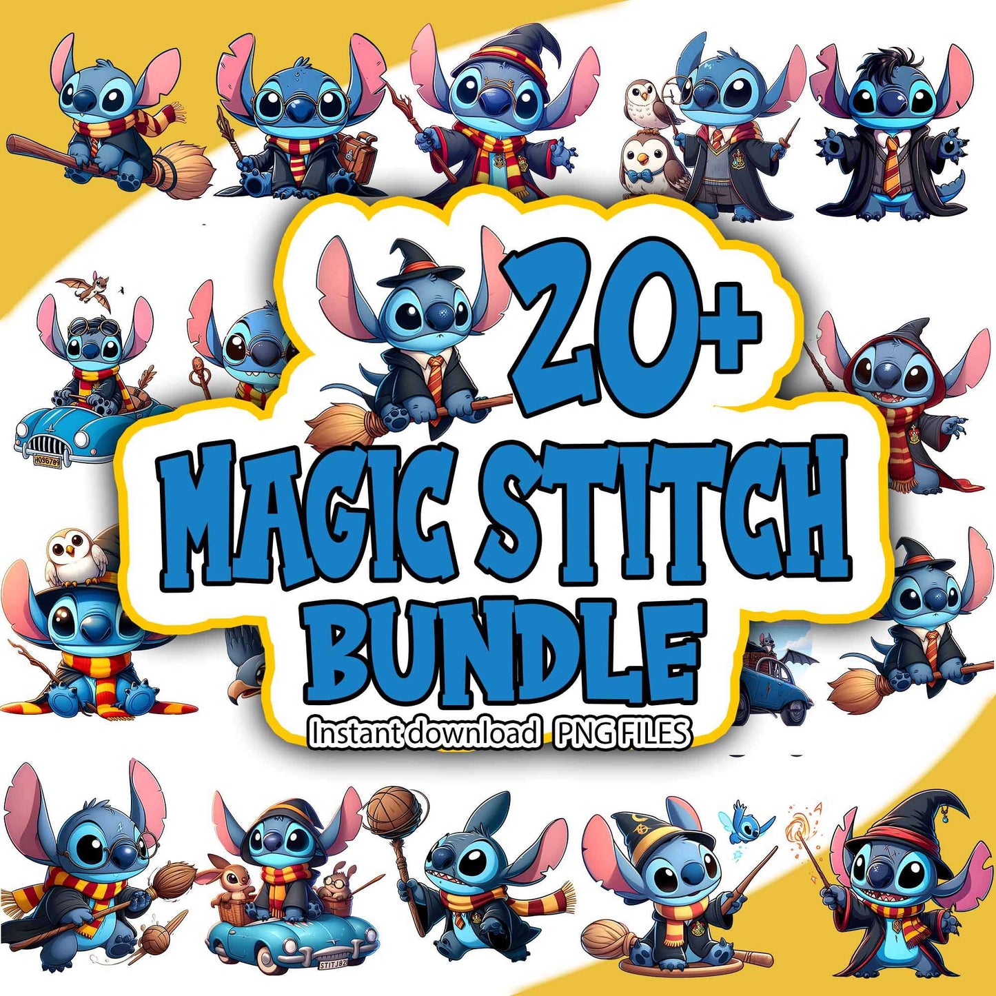 Magic Stitch Disney Png- Digital Download